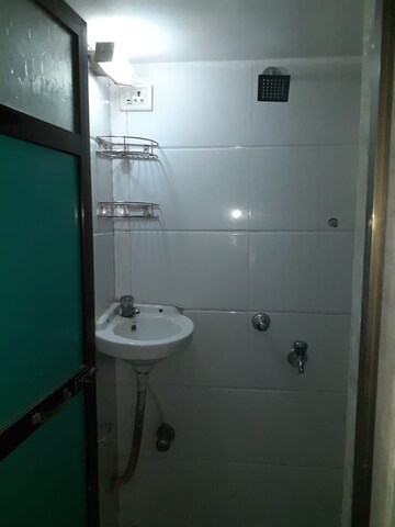 Bathroom in 1 BHK Apartment at Sahyadri Chs Jay Parakash Nagar, Goregaon East – for Rent