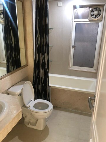 Bathroom in 3 BHK Apartment at Hiranandani Acacia, Ghodbunder Road – for Rent