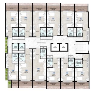 Floor Plan in Studio Apartment at Balewadi – for Sale