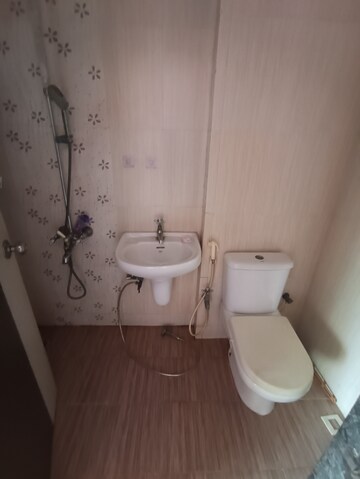 Bathroom in 1 BHK Apartment at Ajmera Rosemary And Rosewood, Kalyan West – for Rent