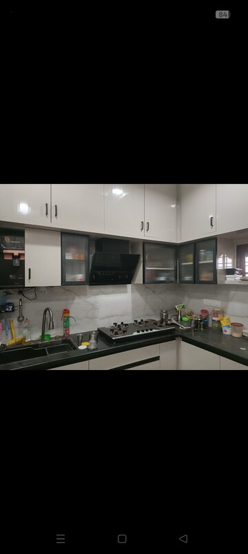 Kitchen in 3 BHK Apartment at Jayakrishna Towers, Neknampur – for Rent