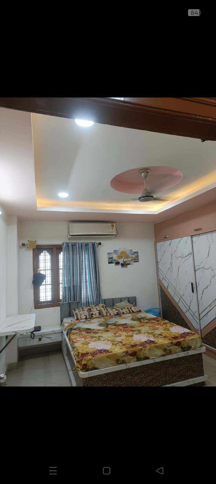 Bedroom, jayakrishna-towers 3 Bedroom 1650 Sq.Ft. Apartment In Neknampur Hyderabad 8964070