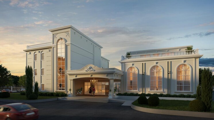 Exterior View, uchdpl-veridia-oakwood-enclave 4 Bedroom 2385 Sq.Ft. Apartment In Wave City Ghaziabad 8964030