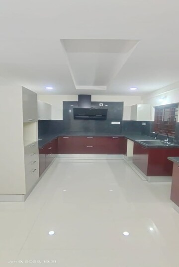 Kitchen in 4 BHK Apartment at Gowra Fountainhead, Madhapur – for Rent