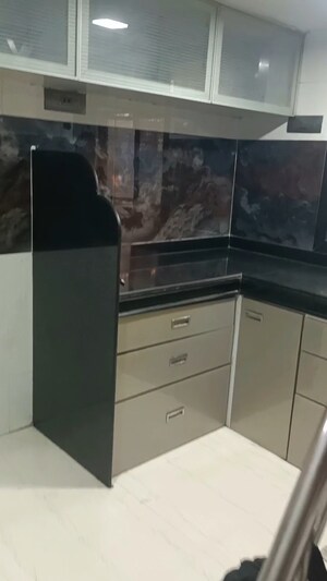Kitchen in 1 BHK Apartment at Gharonda Housing, Ghansoli – for Rent