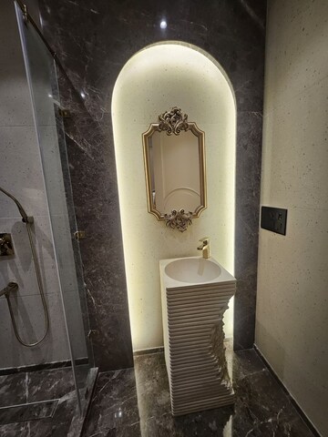 Bathroom in 2 BHK Builder Floor at Andheri West – for Rent