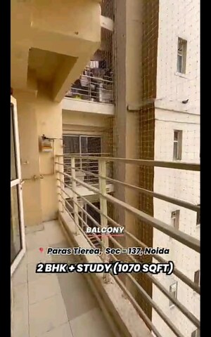 Staircase in 2 BHK Apartment at Paras Tierea, Sector 137 – for Sale