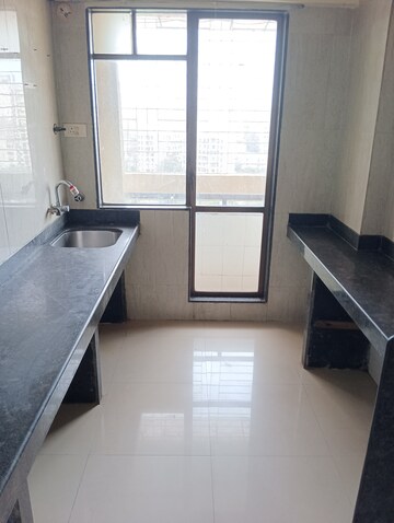 Kitchen in 2 BHK Apartment at Ajmera Opal, Kalyan West – for Rent