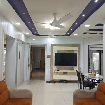 Living Room in 3 BHK Apartment at Shree Samarth Heights, Ghansoli Sector 15 – for Rent