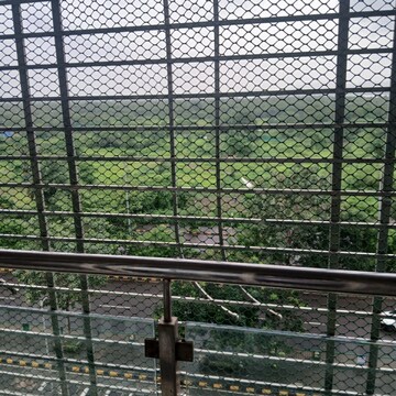 Balcony in 3 BHK Apartment at Shree Samarth Heights, Ghansoli Sector 15 – for Rent