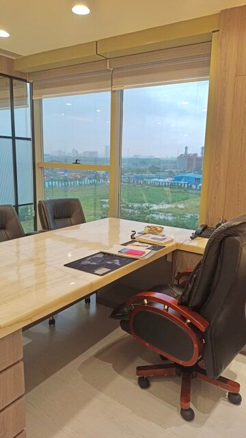 Team Area in  Office Space at Kundan Plaza, Chinar Park – for Rent