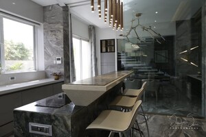 Kitchen in 6+ BHK Villa at Sindhu Bhavan Road – for Sale