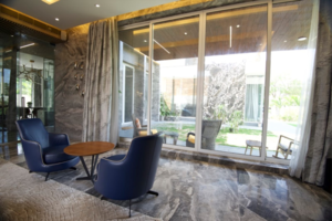 Living Room in 6+ BHK Villa at Sindhu Bhavan Road – for Sale