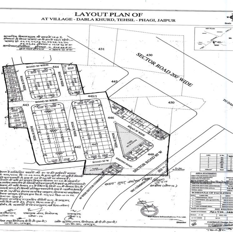 Map Location, diggi malpura road  111 Sq.Yd. Plot In Diggi Malpura Road Jaipur 8964325