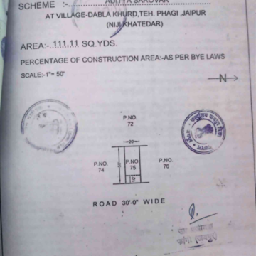  Plot For Sale in Diggi Malpura Road