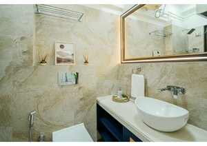 Bathroom in 3 BHK Apartment at Kanakia Silicon Valley, Powai – for Sale