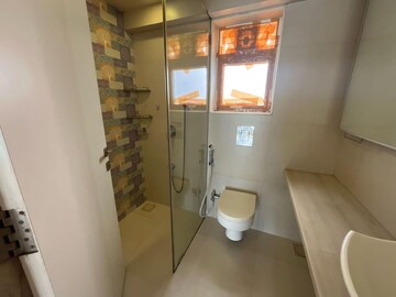 Bathroom in 2 BHK Apartment at Cosmos Majestic, Prabhadevi – for Rent