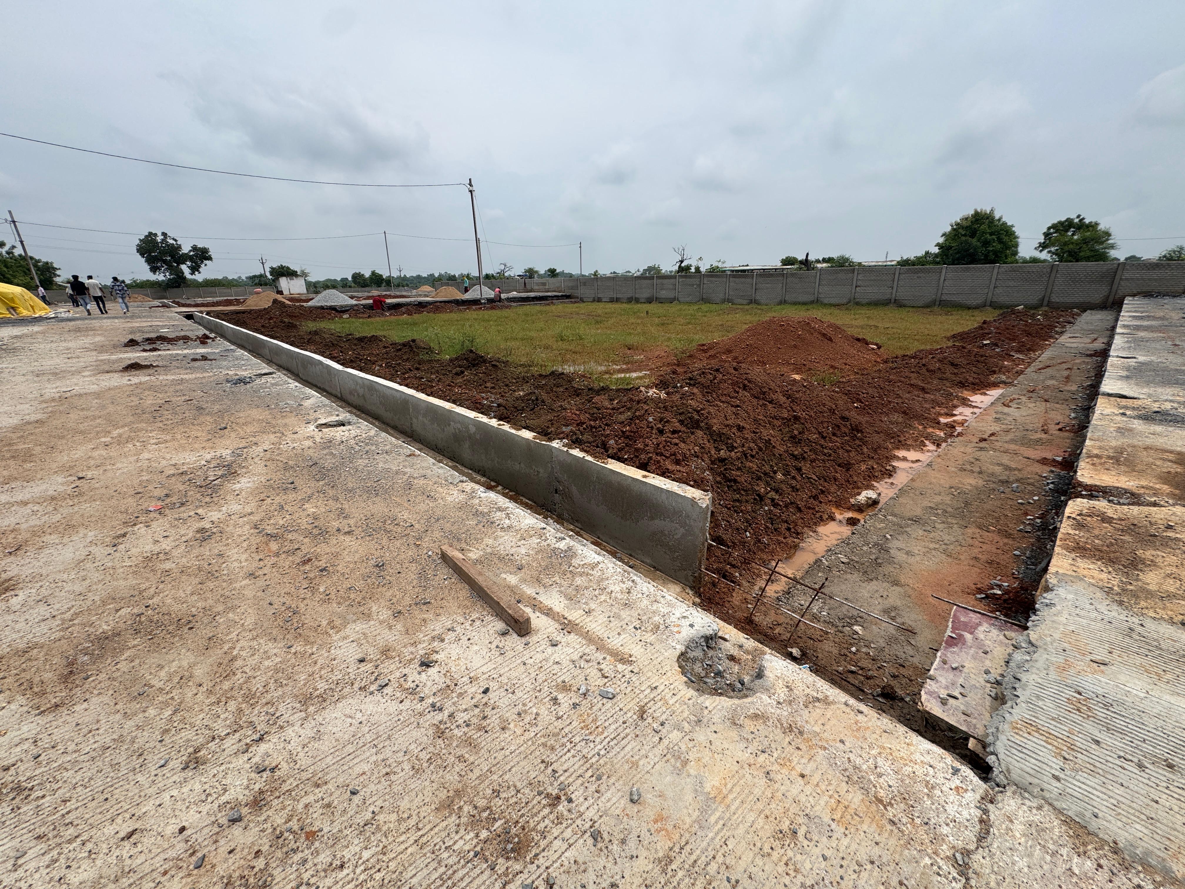 Plot For Sale in Brijdham Residency Koni 