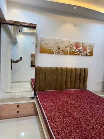 Bedroom in 2 BHK Apartment at Rustomjee Hazel, Majiwada – for Rent