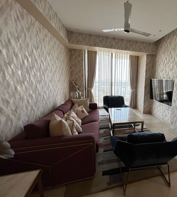 Living Room in 3 BHK Apartment at Smart World 113, Sector 113 – for Sale