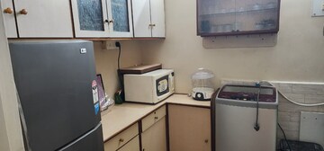 Kitchen in 2 BHK Apartment at Group Seven Rushi Heights, Goregaon East – for Rent