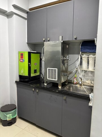 Kitchen in  Office Space at Shivalik Satyamev, Bopal – for Rent
