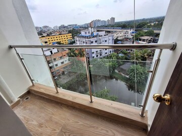 Balcony in 2 BHK Apartment at TPJ Lux Insignia, Thakurpukur – for Rent