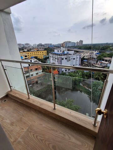 Balcony in 2 BHK Apartment at TPJ Lux Insignia, Thakurpukur – for Rent