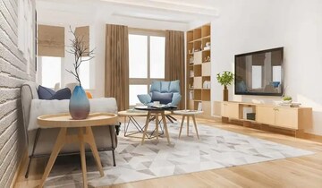 Living Room in 3 BHK Apartment at Brigade Eternia, Yelahanka – for Sale