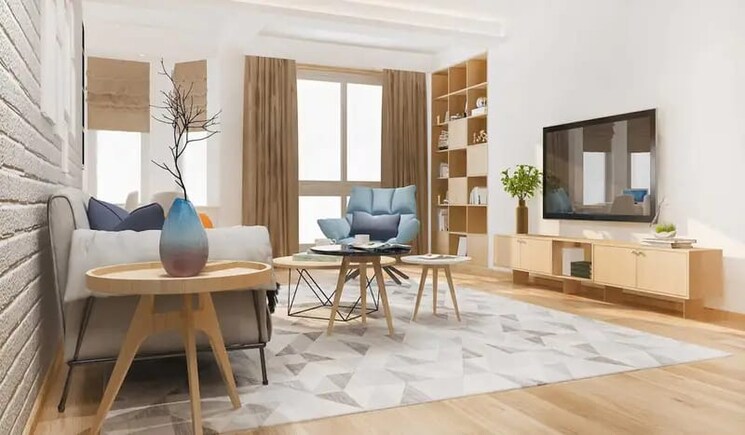 Living Room, brigade-eternia 3 Bedroom 1520 Sq.Ft. Apartment In Yelahanka Bangalore 8964513