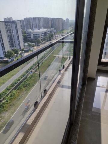 Balcony in 3 BHK Apartment at Vesu – for Rent