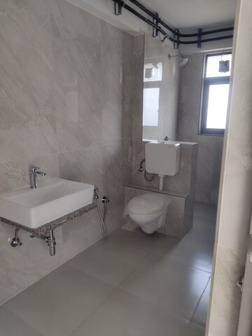 Bathroom in 3 BHK Apartment at Vesu – for Rent