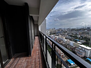Balcony in 2 BHK Apartment at Rahul Aston, Hinjewadi – for Rent