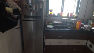 Kitchen in 2 BHK Apartment at Group Seven Rushi Heights, Goregaon East – for Rent