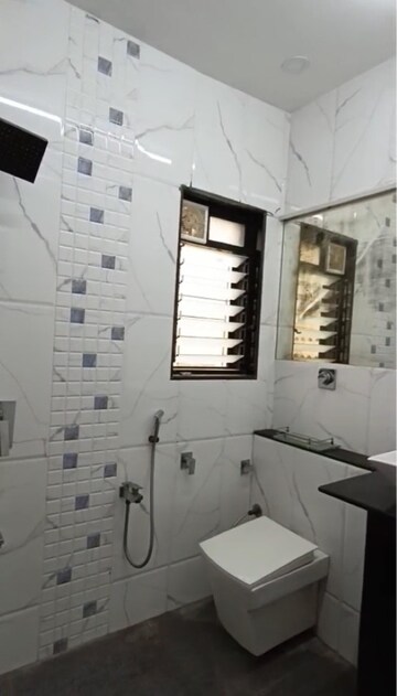 Bathroom in 2 BHK Apartment at Seven Bungalow, Andheri West – for Rent