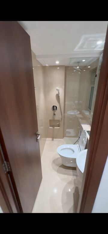 Bathroom in 3 BHK Apartment at Hiranandani Highland, Powai – for Rent