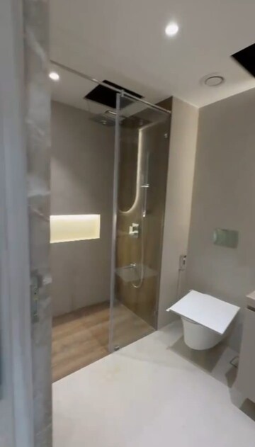 Building Lobby in 4 BHK Apartment at Lodha World View, Worli – for Rent