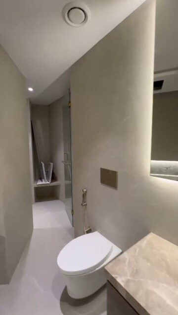 Bathroom in 4 BHK Apartment at Lodha World View, Worli – for Rent