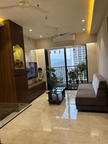 Living Room in 1 BHK Apartment at MICL Aaradhya Parkwood, Mira Road – for Sale