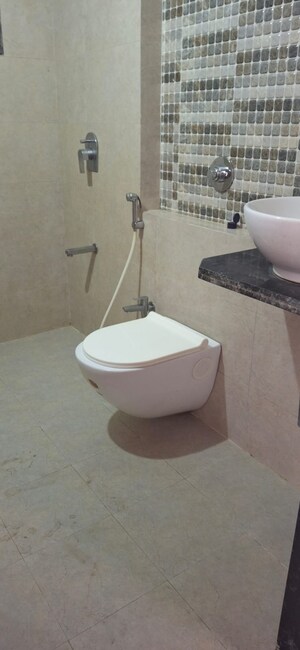 Bathroom in 2 BHK Apartment at Progressives Signature CHS, Ghansoli – for Sale