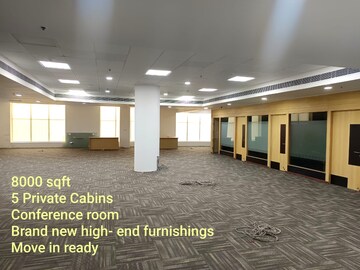 Bedroom in 4 BHK Builder Floor at Sushant Lok I – for Rent