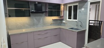 Kitchen in 3 BHK Apartment at Hallmark Skyrena, Narsingi – for Rent