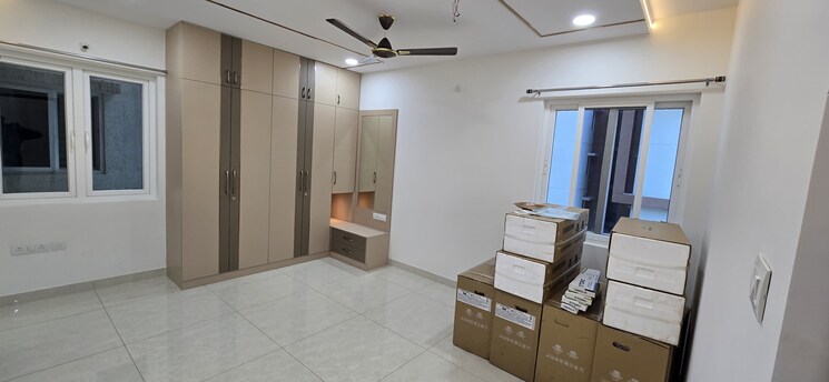 Living Room, hallmark-skyrena 3 Bedroom 1935 Sq.Ft. Apartment In Narsingi Hyderabad 8964741