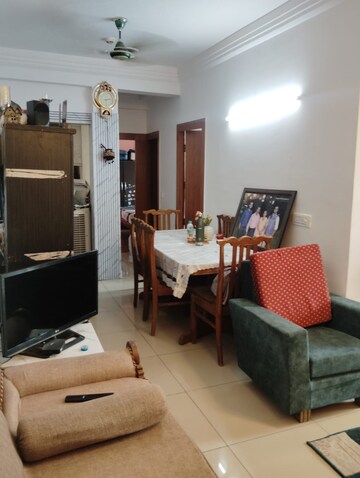 Living Room in 2 BHK Apartment at Mahagun Mascot, Sain Vihar – for Rent