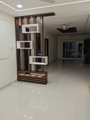 Living Room in 3 BHK Apartment at Hallmark Skyrena, Narsingi – for Rent