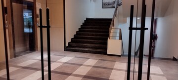 Staircase in 3 BHK Apartment at Vesu – for Rent