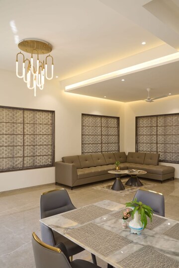 Living Room in 4 BHK Villa at Goodbrick Vogue 25, Khandala – for Sale