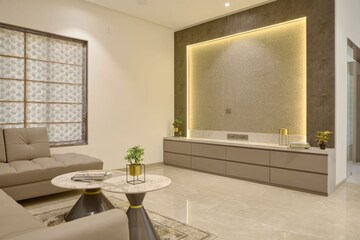 Living Room in 4 BHK Villa at Goodbrick Vogue 25, Khandala – for Sale