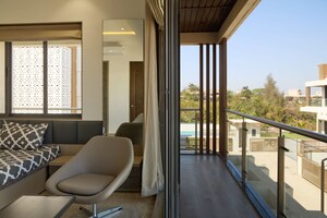 Balcony in 4 BHK Villa at Goodbrick Vogue 25, Khandala – for Sale