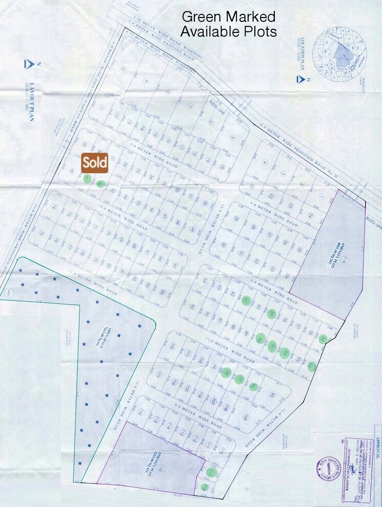 Map Location, nagalwadi  3100 Sq.Ft. Plot In Nagalwadi Nashik 8965136